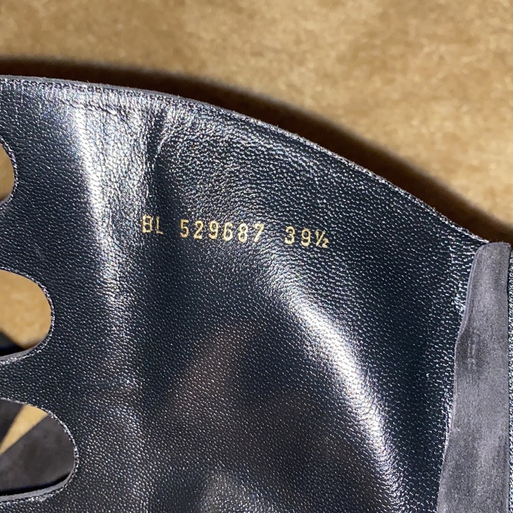 Saint Laurent cutout boots 39.5 - Picture 6 of 8
